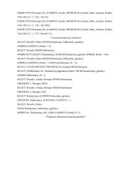 Kepyklos duomenų bazė 19 puslapis