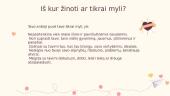 Kaip atpažinti tikrąją meilę? 8 puslapis
