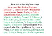 Darbo tema lietuvių literatūroje (Šatrijos Ragana)