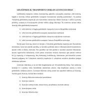 Transporto veiklos teisinis reguliavimas, licencijavimas 5 puslapis