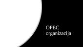 OPEC organizacija (skaidrės)