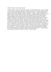 "Skerdžius". Kodėl žmogaus ryšys susijęs su gamta?