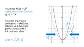 Funkcijų grafikų transformacijos 6 puslapis