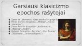 Klasicizmo pristatymas (skaidrės) 10 puslapis