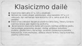 Klasicizmo pristatymas (skaidrės) 14 puslapis