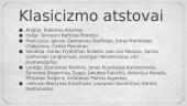Klasicizmo pristatymas (skaidrės) 5 puslapis