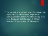 Žemės drebėjimai skaidrės 13 puslapis