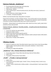 Renesansas Lietuvių literatūroje konspektas