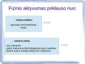 Fizinis aktyvumas ir sveikata skaidrės 14 puslapis