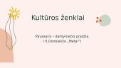 „Kaštanas pradeda žydėti“ analizė 12 puslapis