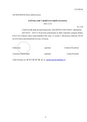 Akcinės bendrovės „Šaukštelis dovanos“ apibūdinimas ir veiklos dokumentai 12 puslapis