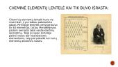 Periodinė cheminių elementų lentelė (skaidrės) 6 puslapis