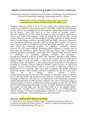 FiberGlass reinforced polymer market