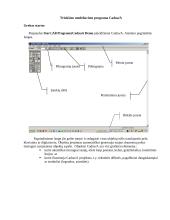 Triukšmo modeliavimo programa Cadna/A