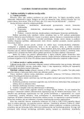 Vadybos teorinio kurso teminis aprašas