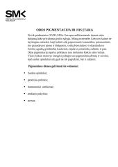 Odos sandara ir funkcijos (referatas) 3 puslapis