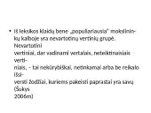 Leksikos klaidos (skaidrės) 2 puslapis