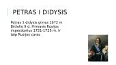 Petras I (pristatymas) 3 puslapis