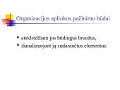 Organizacijos ir jų aplinka 7 puslapis