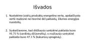 Maisto produktų energetinės vertės nustatymas 19 puslapis