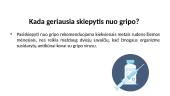 Gripas, profilaktinės priemonės 11 puslapis