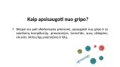 Gripas, profilaktinės priemonės 10 puslapis