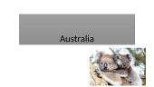 Presentation about Australia