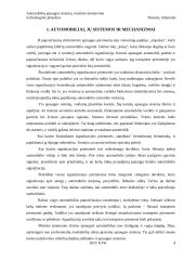 Automobilių apsaugos sistemų remonto ir montavimo technologinis projektas 4 puslapis