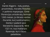  Pomirtinio pasaulio vaizdavimas Dantės pragare