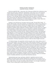 Pamintos moralės ir humanizmo atspindžiai dramoje ,,Hamletas"