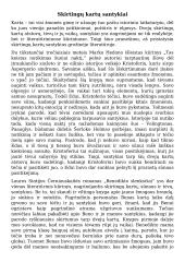 Skirtingų kartų santykiai (kalba ir planas)