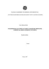Pagrindiniai statybos sutarčių sudarymo principai. Esminės klaidos sudarant sutartis