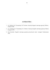 Pagrindiniai suprojektuoto variklio techniniai duomenys ir aprašymas 18 puslapis