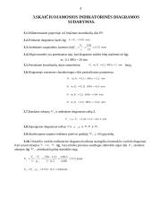Pagrindiniai suprojektuoto variklio techniniai duomenys ir aprašymas 7 puslapis