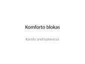 Komforto blokas automobiliuose