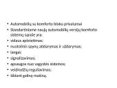 Komforto blokas automobiliuose 2 puslapis