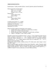 Pastato šildymo sistemos energetinės charakteristikos 2 puslapis