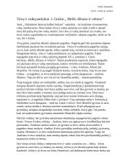 Tėvų ir vaikų santykiai - ,,Meilė, džiazas ir velnias” 