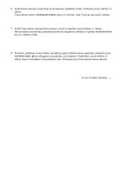 Pienių vynas - teksto suvokimo atsakymai 2 puslapis