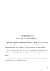 Putų silikatbetonio formavimo mišinio sudėties apskaičiavimas 5 puslapis