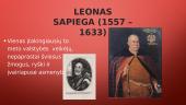 Leonas Sapiega (skaidrės) 2 puslapis