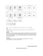 6-ių fizikos laboratorinių darbų ataskaitos 2 puslapis