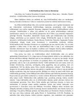 Krikščioniškoji etika Lietuvos literatūroje (kalbėjimas)