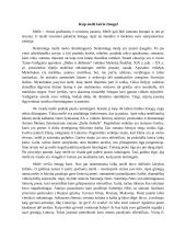 Kaip meilė keičia žmogų (kalbėjimas)