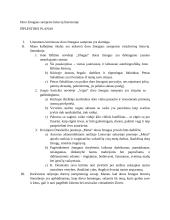 Doro žmogaus samprata lietuvių literatūroje (kalba su planu)