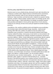 Istorinių įvykių atspindžiai lietuvių literatūroje