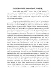 Poeto tautos šauklio vaidmuo lietuvių literatūroje