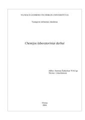 Chemijos tirpalų titravimas