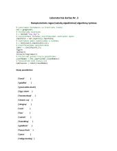 Laboratorinis darbas Nr. 3. Kompiuterinės regos (vaizdų atpažinimo) algoritmų tyrimas 