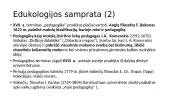 Edukologijos samprata (skaidrės) 3 puslapis